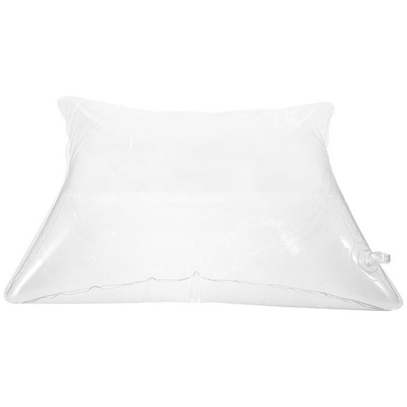 CATIEBYE PVC Inflatable Cushion Transparent for Home Office Car Camping Travelling