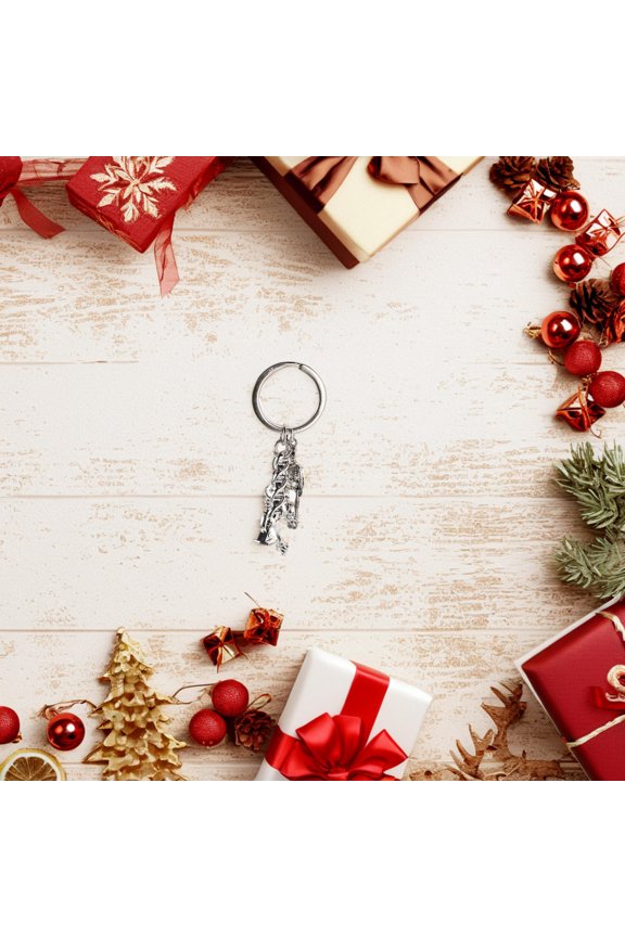 1Pack Shape Keychain Alloy Material Instructive Design For Science Lovers And Collectors