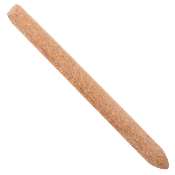 CATIEBYE 11 Inch Wooden Whisk - 1 Pack Kitchen Mixing and Stirring Tool for Cooking and Baking