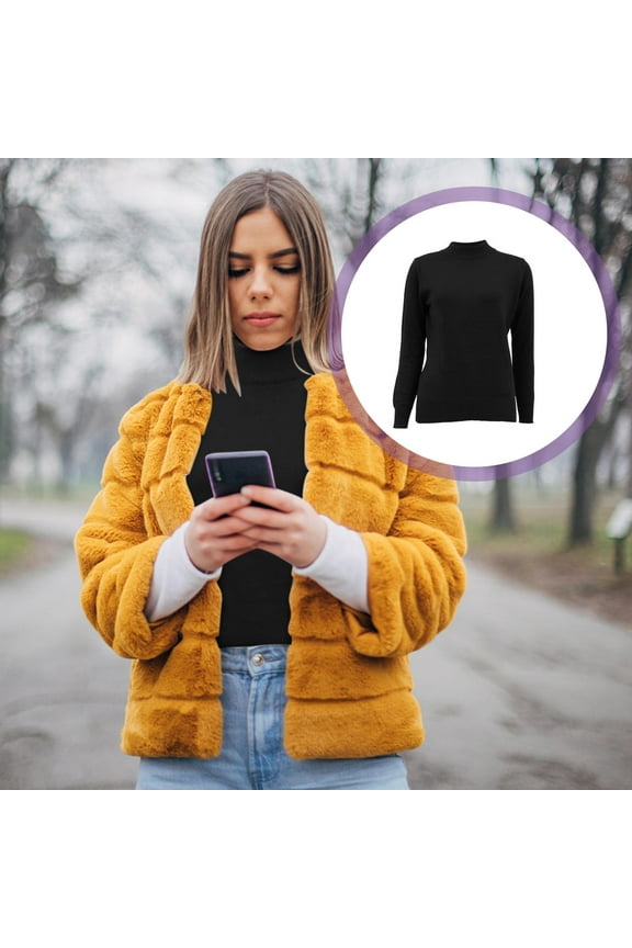 1Pc Long Sleeve Woolen Shirt for Warmth and Comfort in Cold Seasons