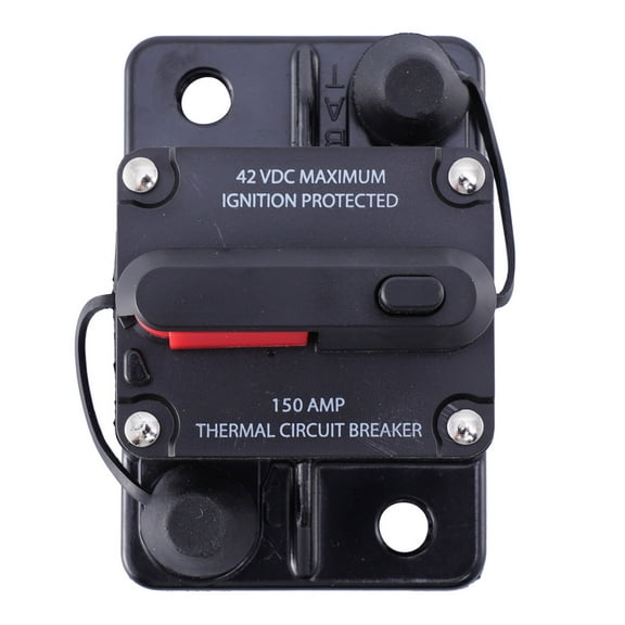 CATIEBYE 1Pcs Black Plastic Circuit Breaker for Electrical Systems Car Tester