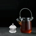thumbnail image 1 of CATIEBYE 1Pcs Fine Tea Strainer for Loose Tea Cute Silicone and Steel Tea Brewing Tool, 1 of 8