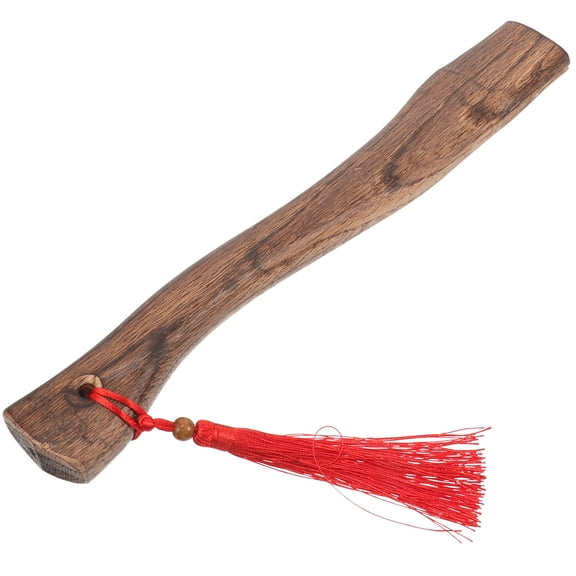 CATIEBYE 1Pcs Hardened Wood Axe Handle for Men and Women Practical Tool Grip 11.8x1.7x0.7in