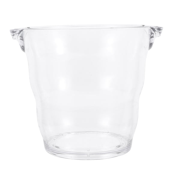 CATIEBYE 1Pcs Plastic Wine Storage Bucket for Dining Room Use Round