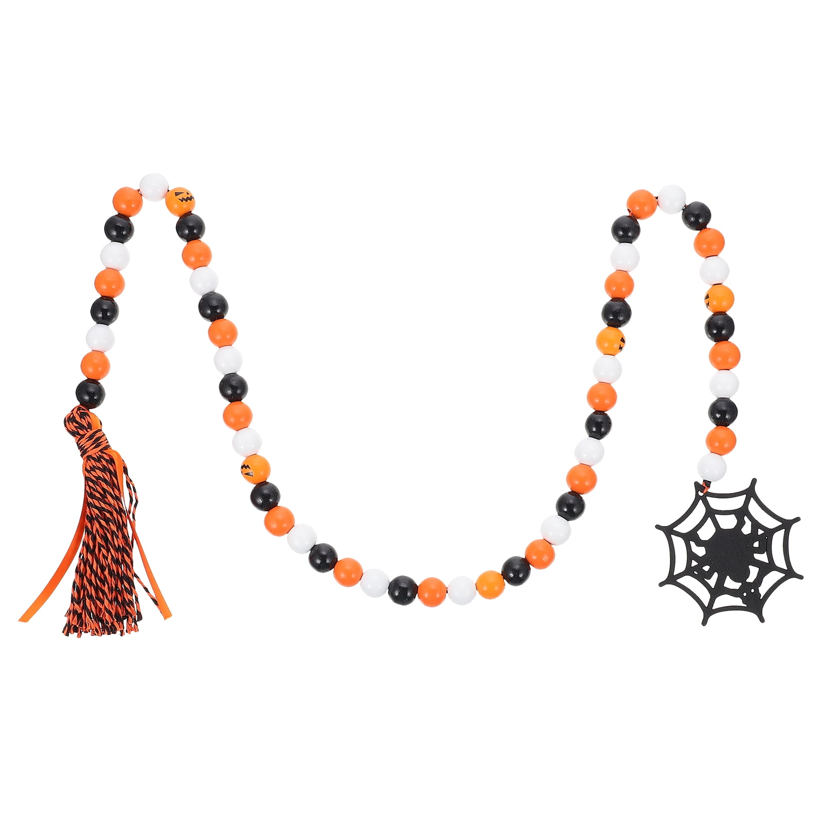 CATIEBYE 1Set Beaded Pendant Boho Bead Rope Decor Multi Color Wood ...