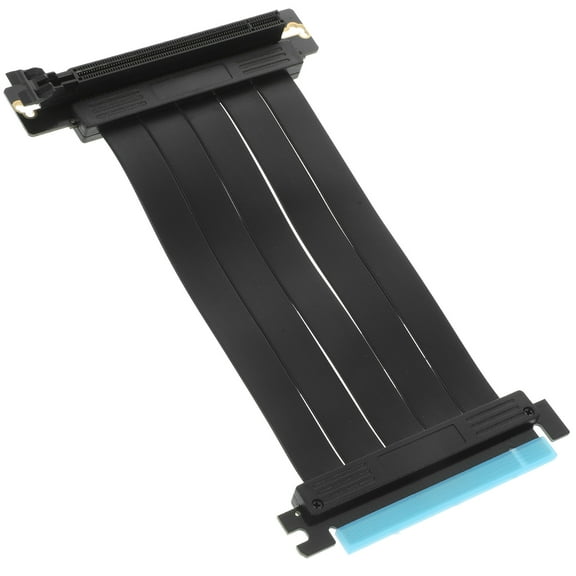 CATIEBYE 1Set Bendable Foldable Wire Pcie Riser Cable For Gpu Installation And Computer Building 7.9x5.1x0.8in