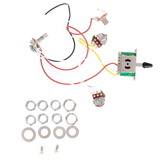 CATIEBYE 1Set Electric Guitar Switch for Replacement of Old Components 2.28x1.89x0.75Inch