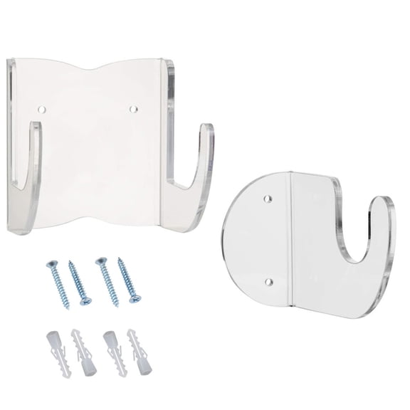 CATIEBYE 1Set Guitar Acrylic Holder Wall Mounted Rack for Secure and Elegant String Instrument Display