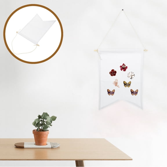 CATIEBYE Enamel Pin Display Banner 31x26cm Triangle Organizer for Collectors and Craft Projects