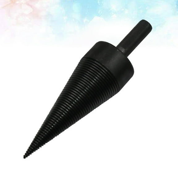 CATIEBYE 1Set Wood Cone Drill Bit with Black Color and Easy Installation for DIY Enthusiasts