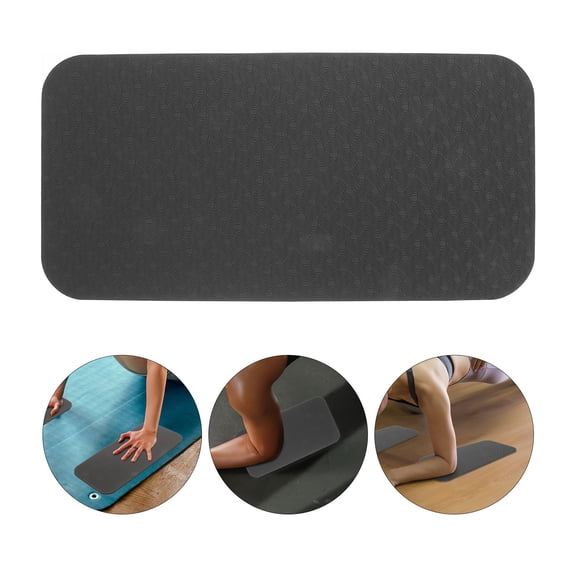 CATIEBYE 2Pcs Black Sewing Machine Mat with Antislip Surface and Vibration Protection