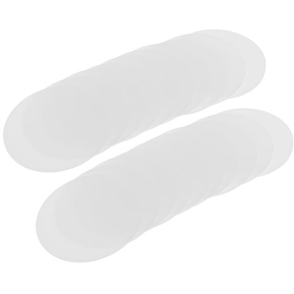 CATIEBYE White Pc LED Diffusion Sheets for Lampshade Uv Protection 20Pcs