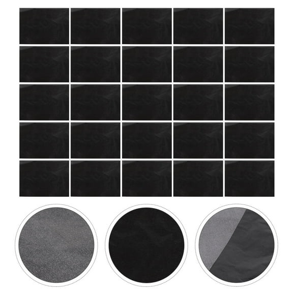 CATIEBYE 25 Sheets Carbon Paper for Home Crafting with Easy Cut Sheets and Dark Transfer Lines