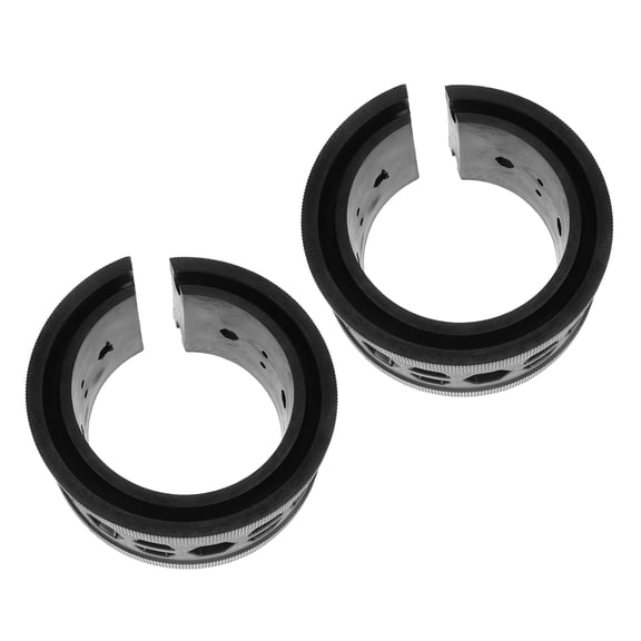 CATIEBYE Coil Spring Spacer, Black, Protects Suspension, Smoother Ride, 2Pcs