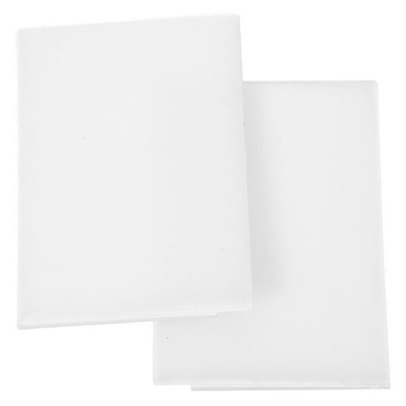 CATIEBYE 2Pcs Paint Edger Replacement Pads White Compact Lightweight for Portable Use