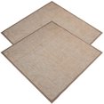 thumbnail image 1 of CATIEBYE 2Pcs Reusable Khaki Dinner Napkins Decorative Table Placemat for Kitchen and Dining, 1 of 5