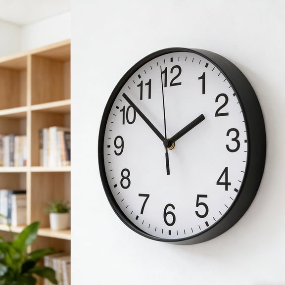CATIEBYE 2Pcs Metal Wall Clock Enclosure for 10 Inch Quartz Clocks Easy to Clean Replacement