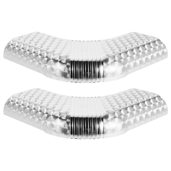 CATIEBYE 2Pcs Plastic Billiard Table Corner Cap Protectors with Smooth Textured Surface for Player Safety