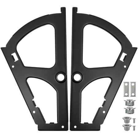 CATIEBYE 2-Pack Shoe Cabinet Rack Parts, Closet Shoe Organizer Racks Made of Cold Rolled Steel, Easy to Assemble and