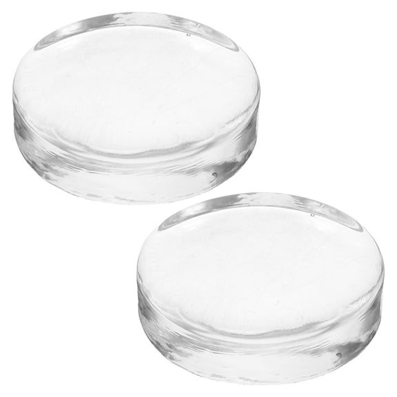 CATIEBYE 2Pcs Glass Fermenting Weights with Round Shape for Home Kitchen Pickling Use