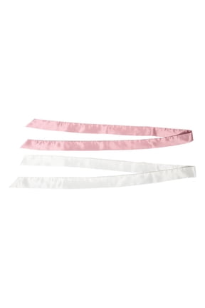 2-Pack Women's Bathrobe Tie Belts with Satin , Non- Design for Secure and Comfortable Fit