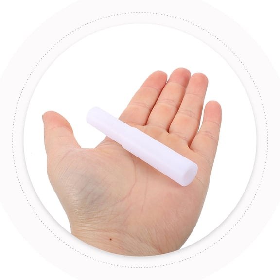 CATIEBYE 2Pcs White Carbon Steel Putter Shaft Extensions for Golf Club Length Adjustment and Enhanced Swing