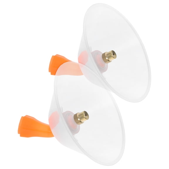 CATIEBYE 2pcs Spray Shield Transparent Plastic Round For Agricultural Sprayer