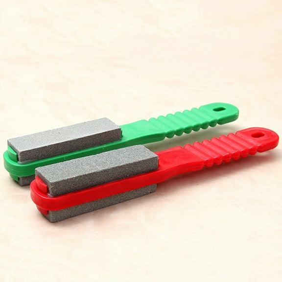 CATIEBYE 4-Piece Assorted Color Honing Stone Set for Kitchen Scissors Sharpener and Easy to Use