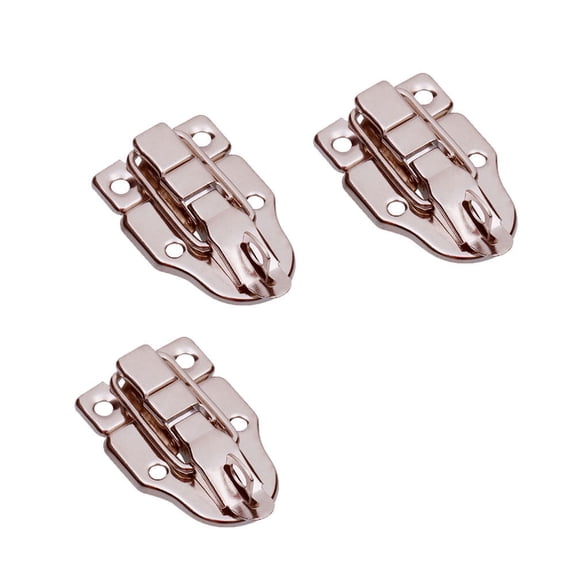 CATIEBYE 3Pcs Nickel Plating Box Latches for Toolboxes and Chests 2.3x1.5in