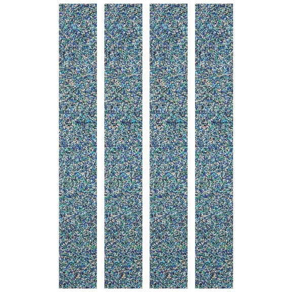 CATIEBYE 4Pcs Easy Install Non Slip Stair Edge Tape with Rubber Granule Surface