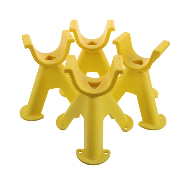 CATIEBYE 4-Piece PVC Cable Support Tripod for Home Use, UV-Resistant Cord Organizer for Indoor and Outdoor