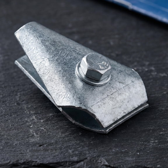 CATIEBYE 4 Sets Stainless Steel Triangle Bolt- Brackets for Outdoor Tower Equipment and Protector Support