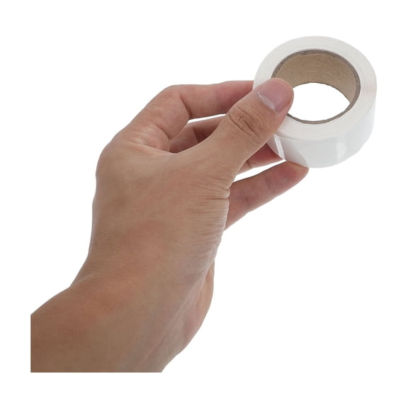 CATIEBYE Circle Thermal Labels Package Seals Stickers Transparent 500Pcs 1X1X0.004In