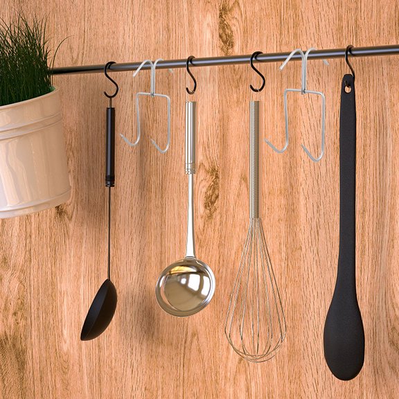 CATIEBYE 5Pcs Poultry Hooks With Rust-Proof Design For Meat Hanging