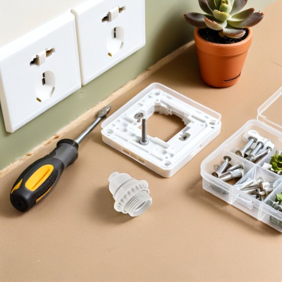 CATIEBYE 6Pcs E26 Lamp Socket Base Replacement White Bakelite Material Standard Lamp Holder for Home Use