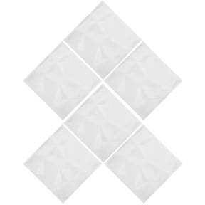 CATIEBYE 6-Pack Fire Resistant 3D Wall Panels for Bedroom and Office, Easy to Install Decorative Wall Coverings