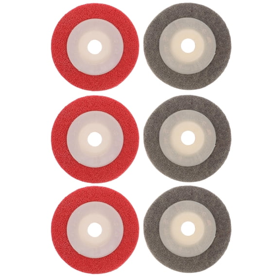 CATIEBYE Angle Grinder Buffing Wheels 6Pcs 3.8X3.8X0.4In