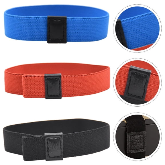CATIEBYE Elastic Bento Box Straps Reusable Assorted Color Polyester for Home 6Pcs