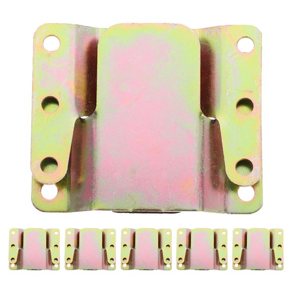 CATIEBYE 6Sets Connectors Metal Sectional Sofa Joint Snap for Home Sofa
