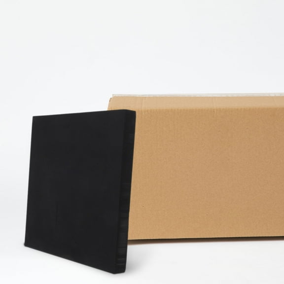 CATIEBYE Black Foam Pad Case Packaging 8pcs for Craft Projects, Protective Cushioning Material for and Art Supplies