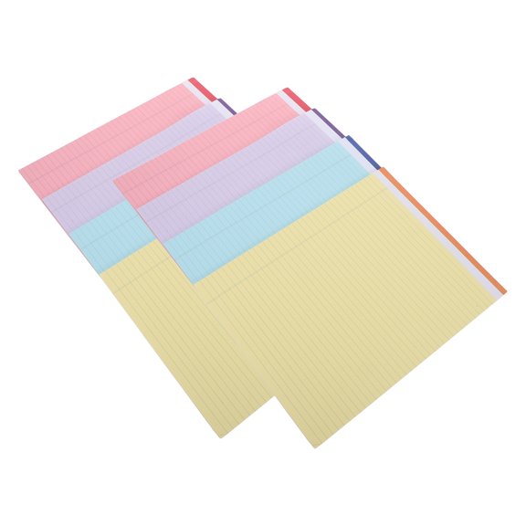 CATIEBYE 8Pcs Work Notepad Tearable Desktop with Smooth Thick Paper for Clear Writing Notes