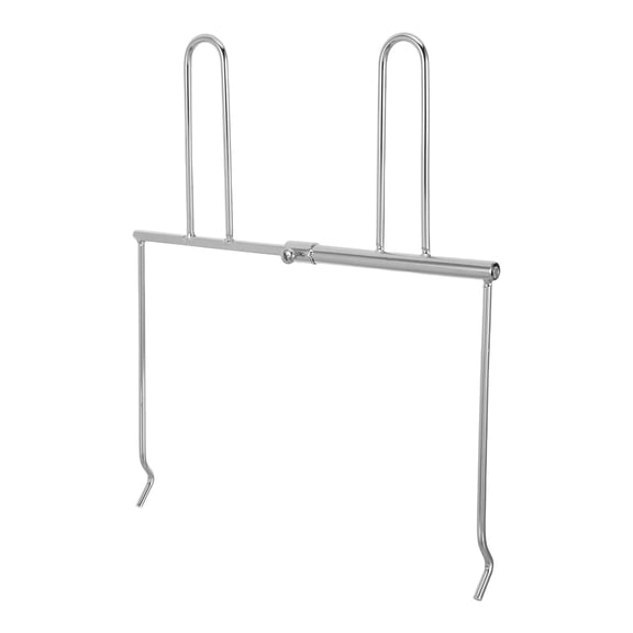 CATIEBYE Stainless Steel Air Fryer Turkey Fork Extractor, Rotisserie Tray Lifter Tool for Easy Handling