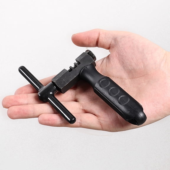 CATIEBYE Anti Rust Black Bike Chain Cutter Tool with Comfortable Grip for Bicycle Chain Repair