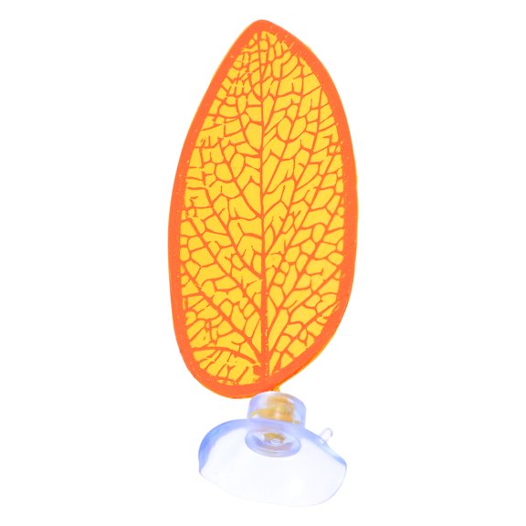 CATIEBYE Artificial Betta Hammock Ideal Spawning Site Yellow PVC for Aquarium