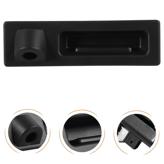 CATIEBYE Automotive Trunk Door Handle Black Plastic Rear Hatch Latch Replacement for Various Cars