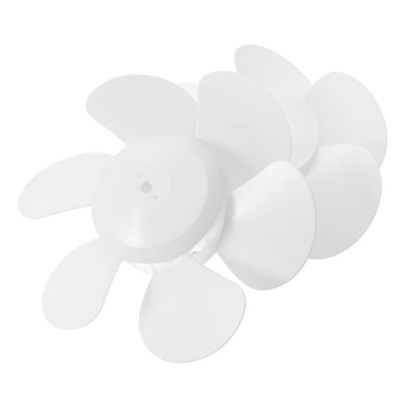 CATIEBYE White Plastic Vent Fan Blades 2-Pack for Easy Installation and Cleaning, Replacement Parts