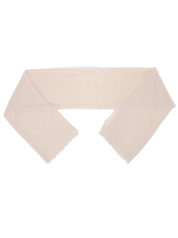 Beige Cotton Linen Scarf Shawl Lightweight Wrap for Women Formal Events Wedding Or Travel