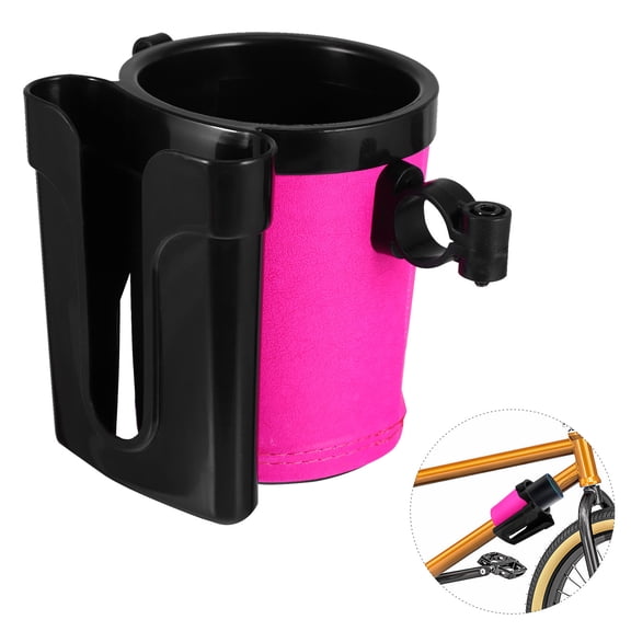 CATIEBYE Bike Water Bottle Holder with Phone Mount, Lightweight Plastic for Mountain and Road Biking