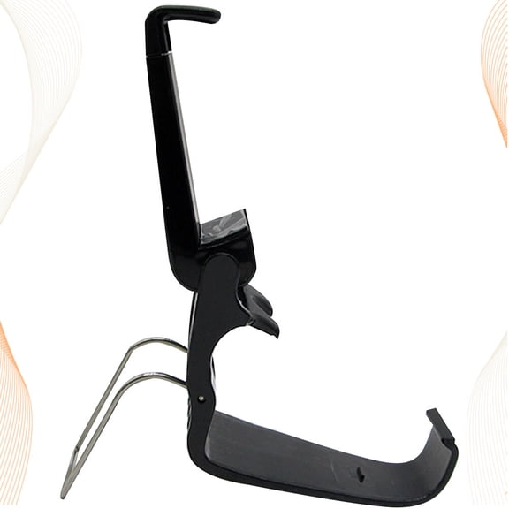 CATIEBYE Black Gamepad Holder Mount with Phone Stand Clamp Ergonomic Design for Mobile Game Controller