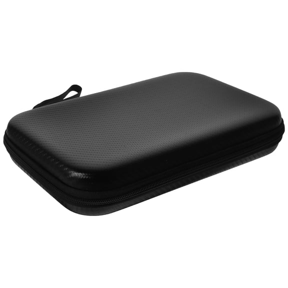 CATIEBYE Black Protective Pong Case Fixed Bag for Table Tennis Racket Storage and Equipment